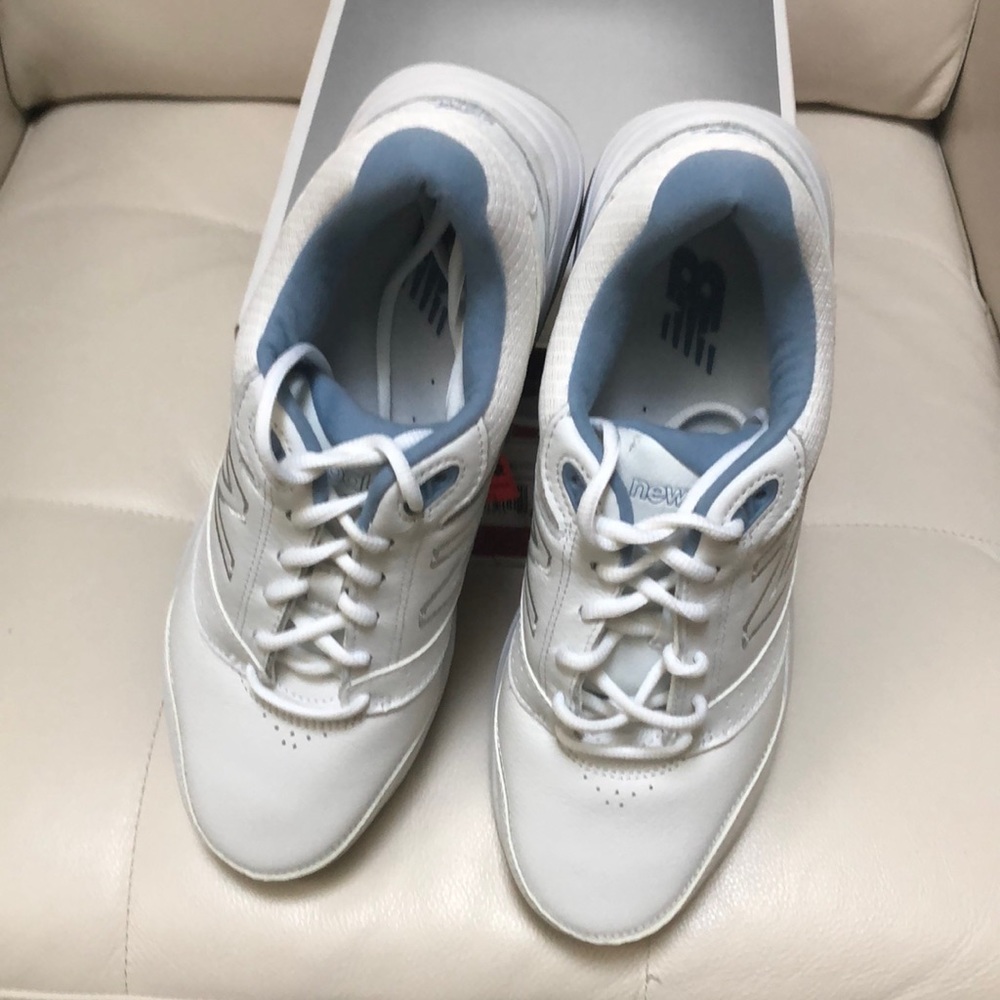 White new balance size 10. Style WWW928WB2. Women. Never worn.